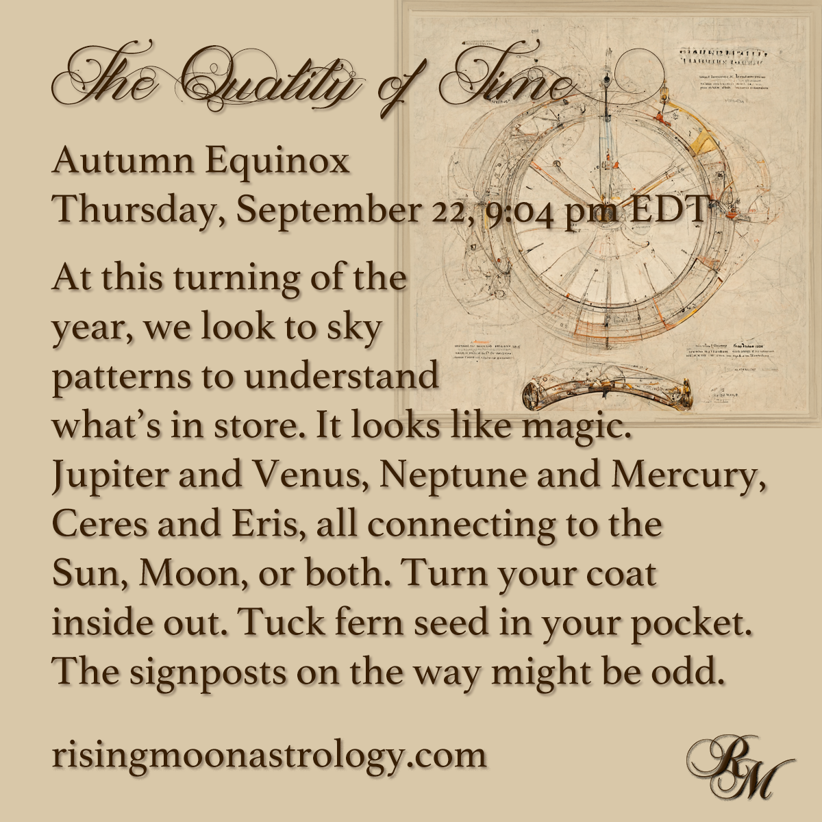 Equinox Rising Moon Astrology