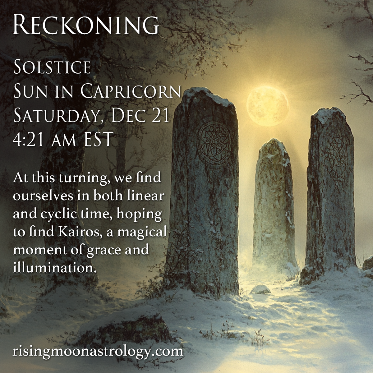 Solstice Moon Solstice title – Rising Moon Astrology